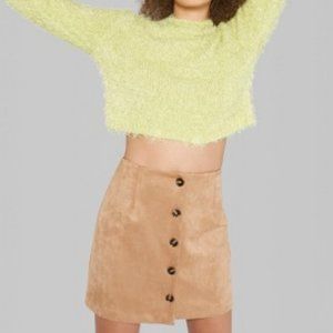 *NWOT* wild fable faux suede skirt